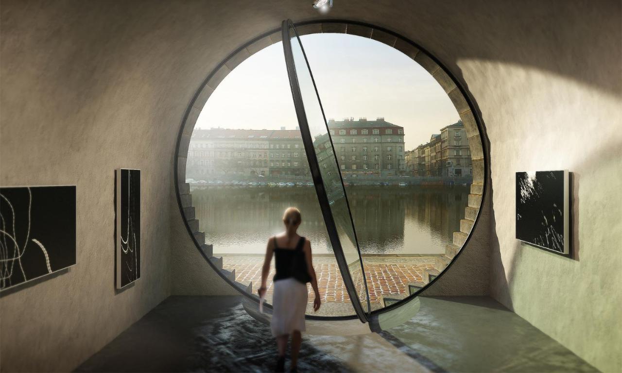 Andel With Terrace Appartement Praag